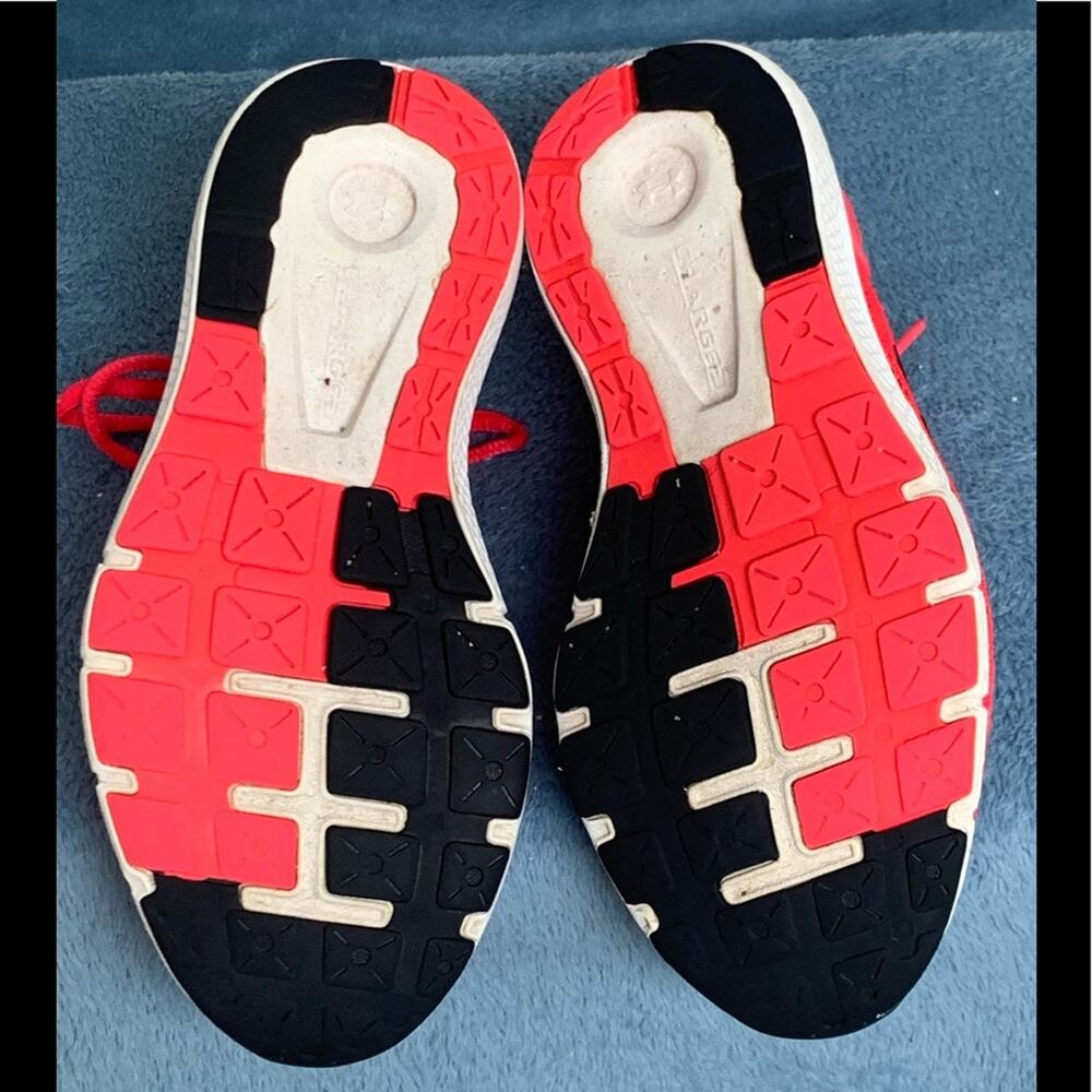 UNDER ARMOUR CHARGED ROGUE ATHLETIC SHOES HYPER PUNCH WOMENS 5 YOUTH 3.5 NICE - Picture 7 of 7